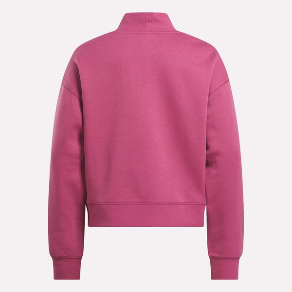 Reebok Classics Women's Small Vector Mockneck Sweatshirt