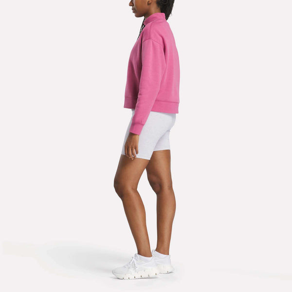 Reebok Classics Women's Small Vector Mockneck Sweatshirt