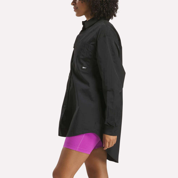 Reebok Classics Women's Studio Style Button Down Shirt