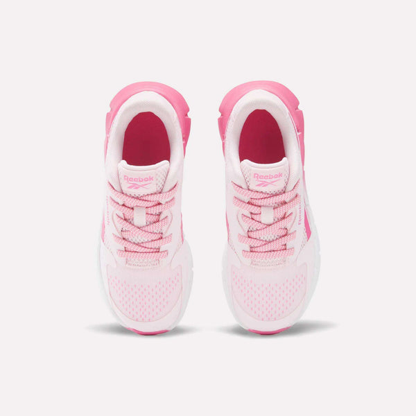 Reebok Classics Zig Dynamica 5 Elastic Lace Shoes - Little Kids