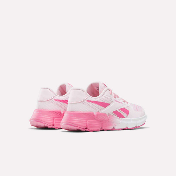 Reebok Classics Zig Dynamica 5 Elastic Lace Shoes - Little Kids