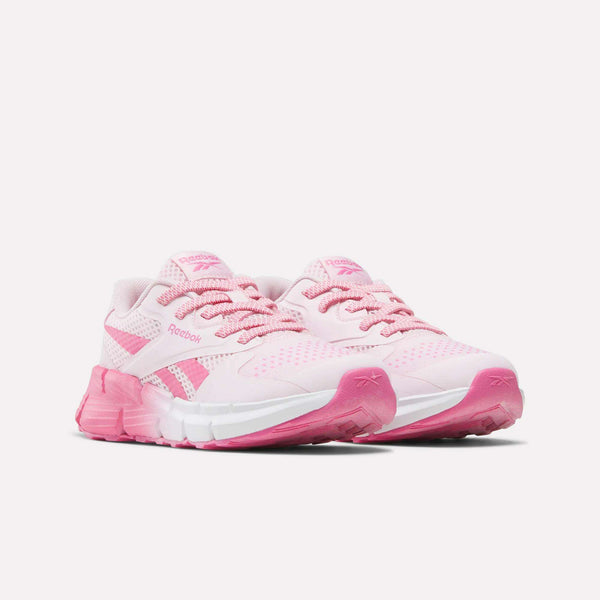 Reebok Classics Zig Dynamica 5 Elastic Lace Shoes - Little Kids
