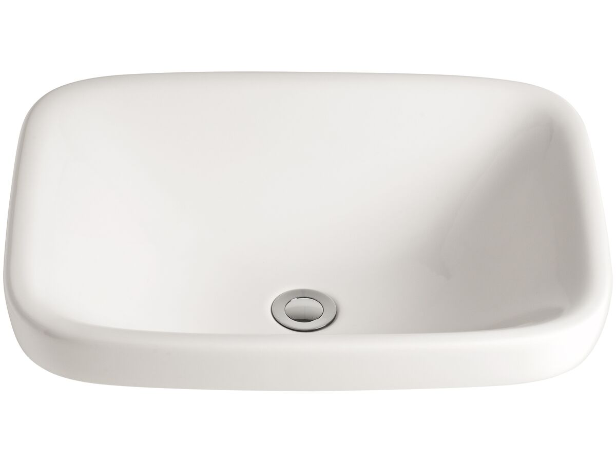 Reece American Standard Cygnet Semi Inset Basin 553mm White