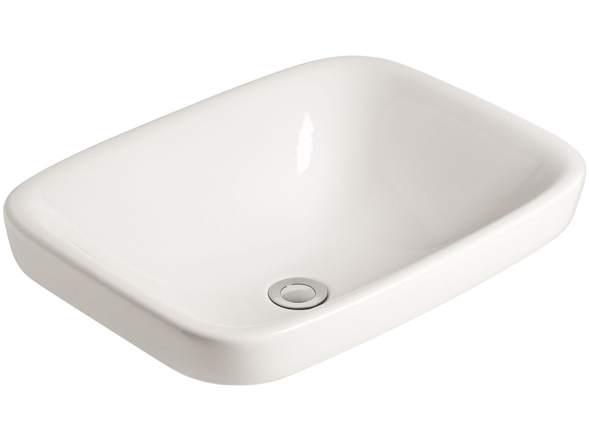 reece American Standard Cygnet Semi Inset Basin 553mm White