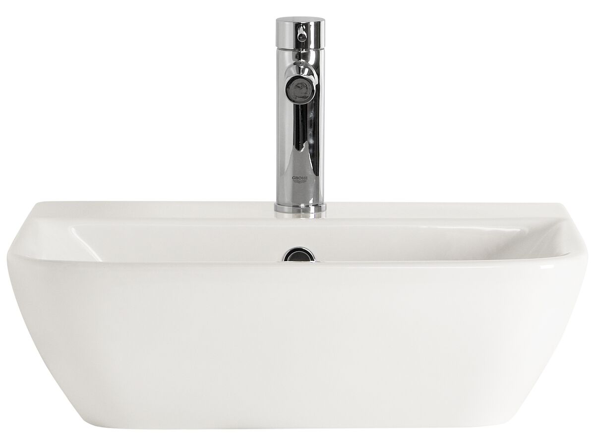 Reece American Standard Cygnet Semi Recessed Basin 1 Taphole 500mm White