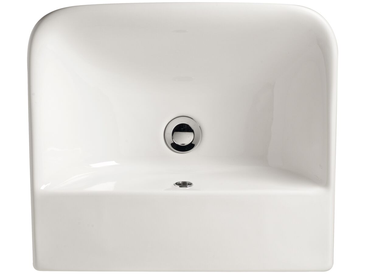 Reece American Standard Cygnet Semi Recessed Basin No Taphole 500mm White