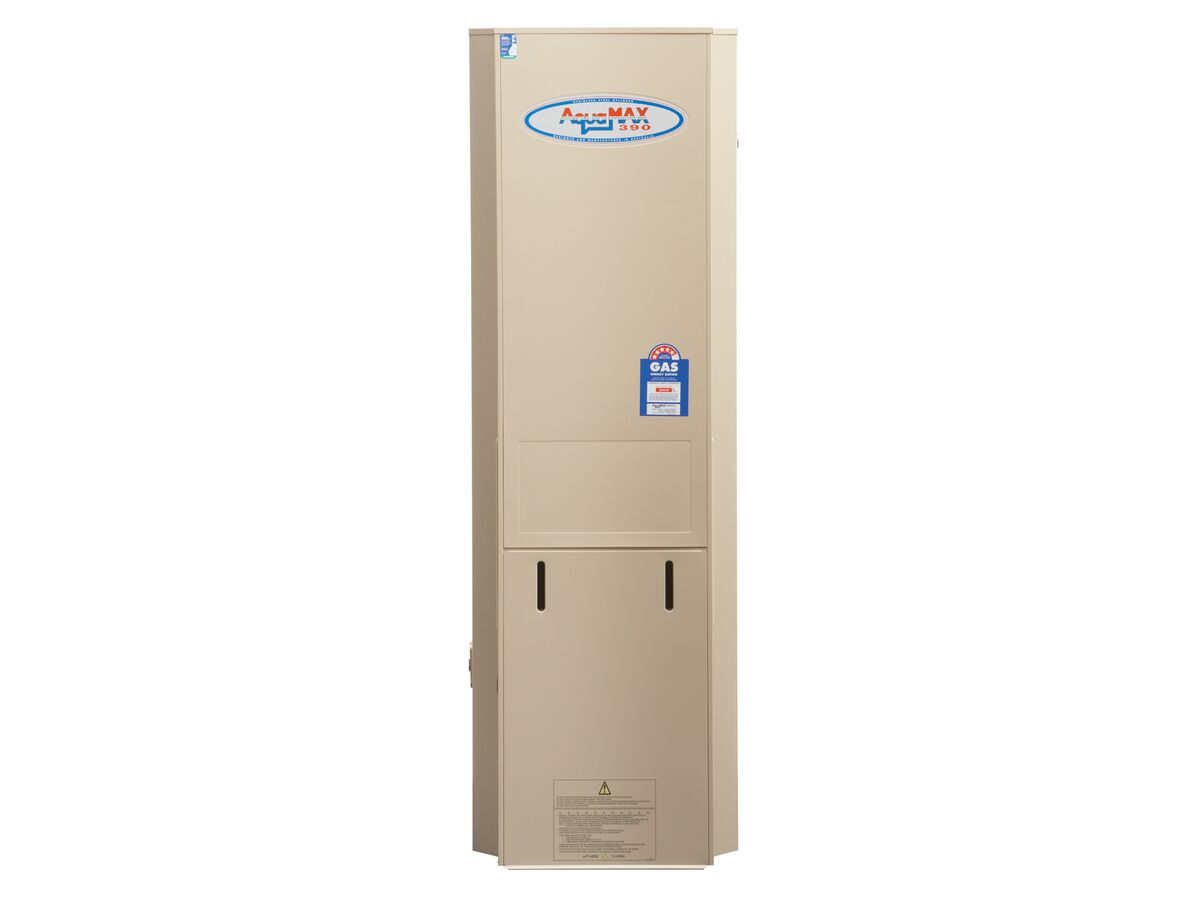 Reece Aquamax 390 5 Star 155L Natural Gas Stainless Steel Hot Water System