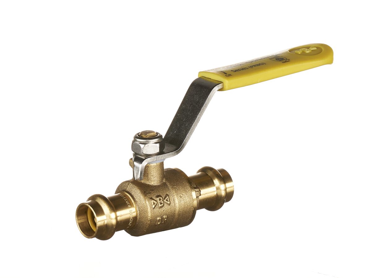 reece B-Press Gas Ball Valve w/ Lever Handle 15mm Copper