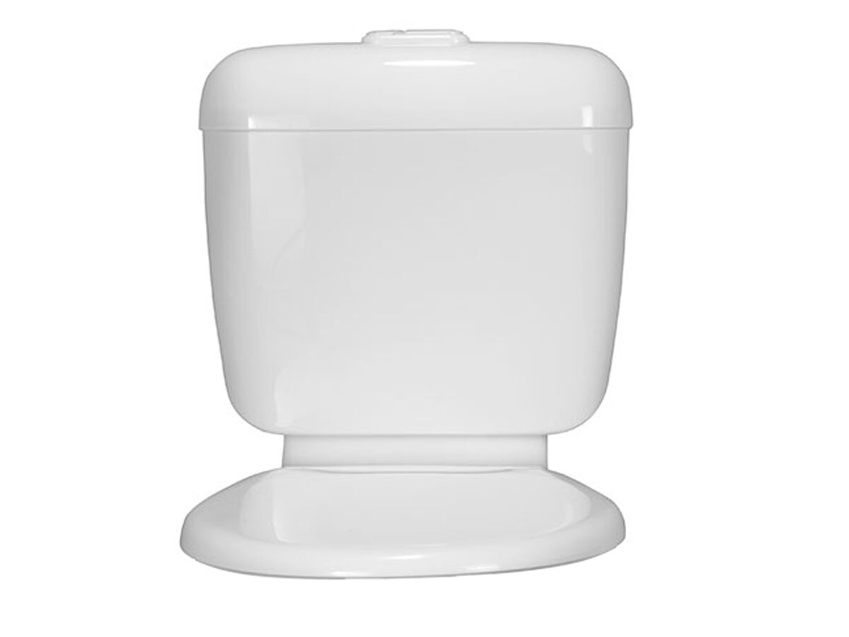 reece Base Low Level Cistern 4.5/3L Adjustable with Seat White (4 Star)