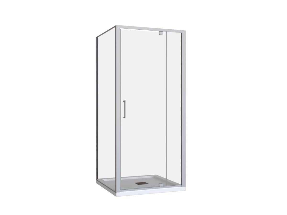 reece Base MK2 Shower Screen & Shower Base with Centre Outlet 900mm x 900mm Chrome