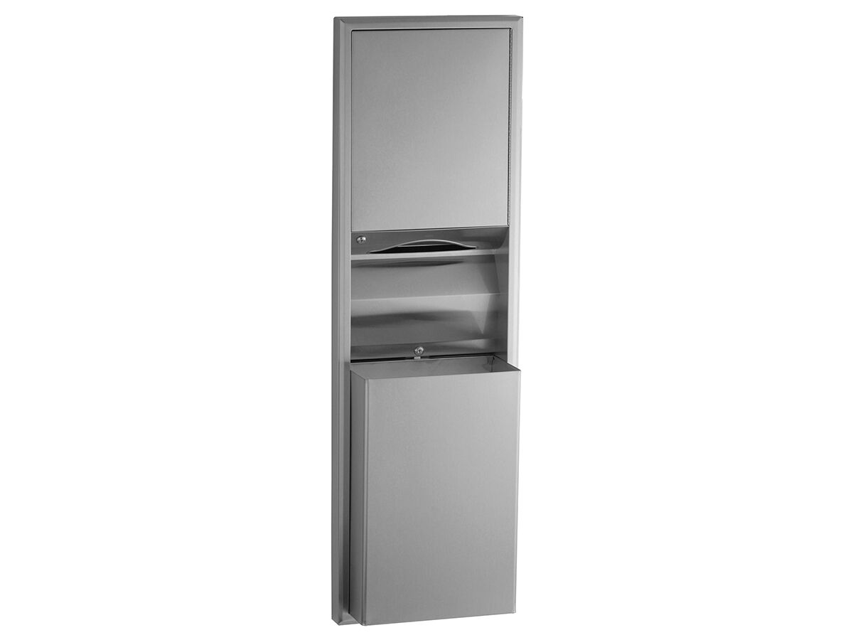 reece Classic Paper Towel & Waste Semi Recessed B3942
