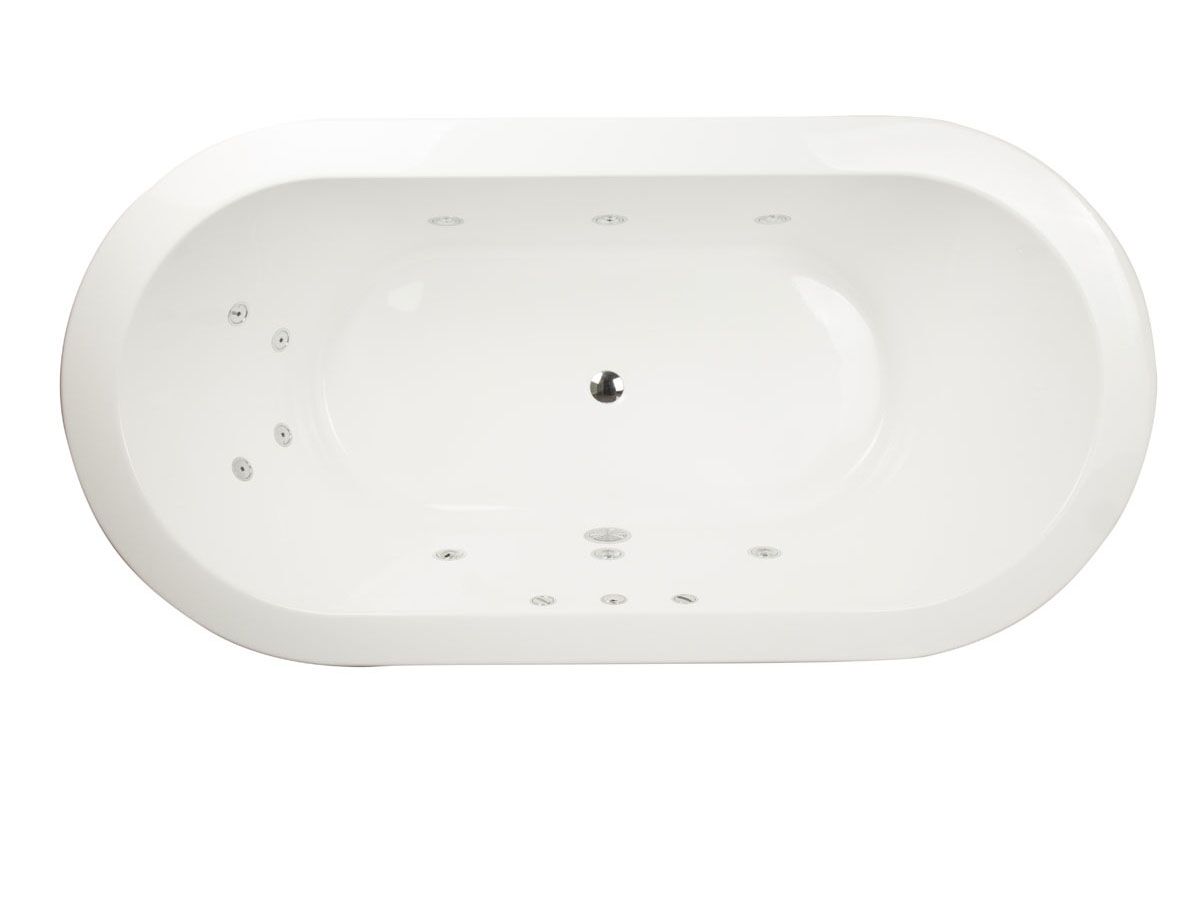 Reece Decina Isle MK2 1790mm Freestanding 10 Jet Spa Bath