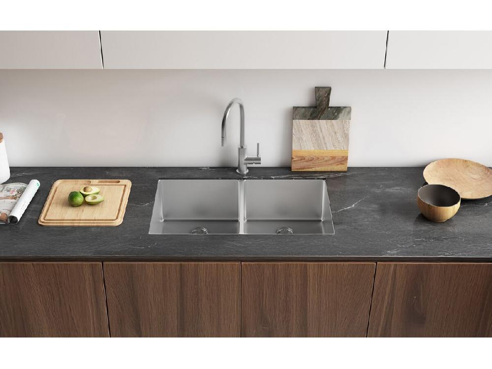 Reece Franke Bow Double Bowl Sink 782mm Stainless Steel