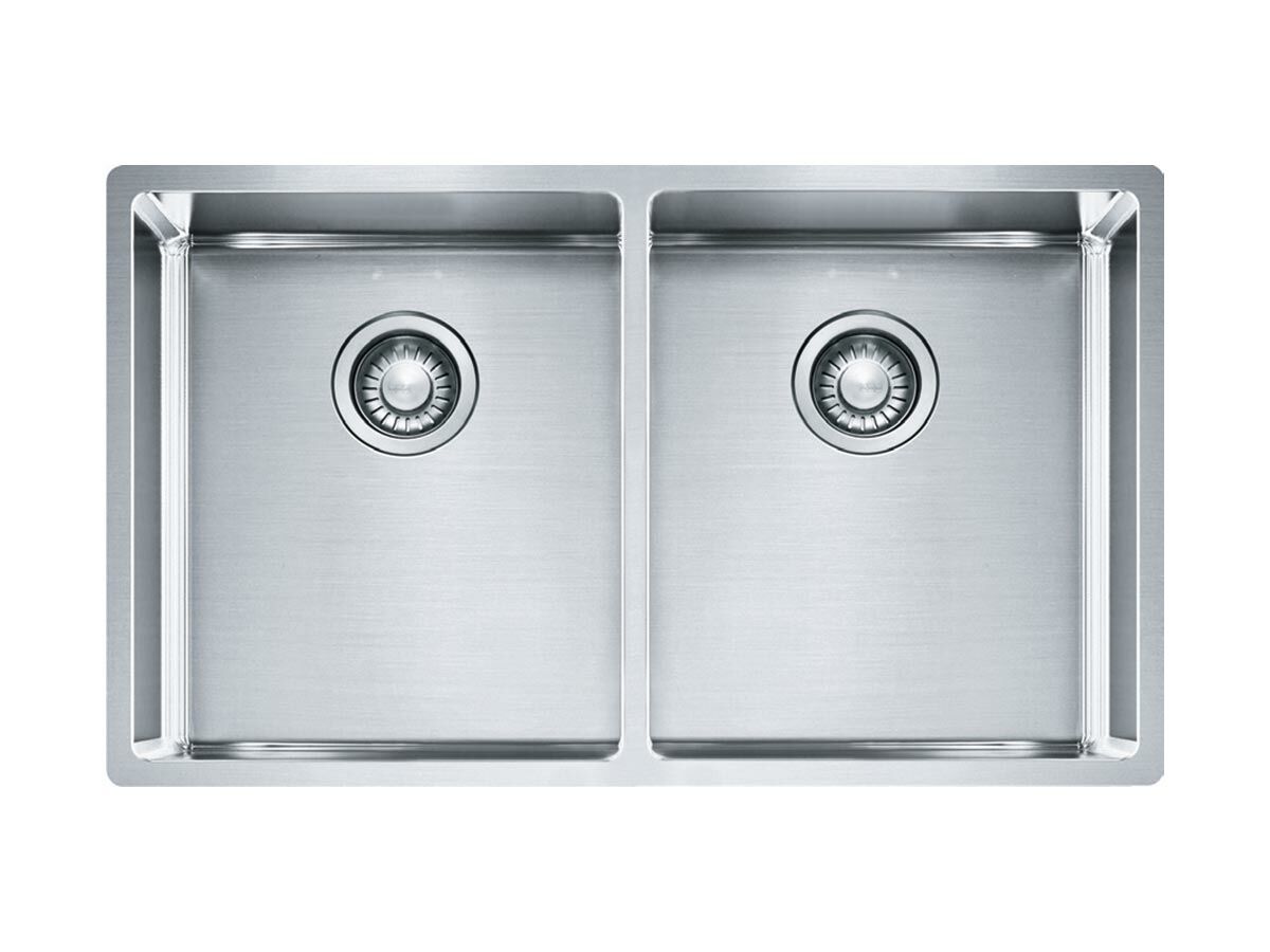 reece Franke Bow Double Bowl Sink 782mm Stainless Steel