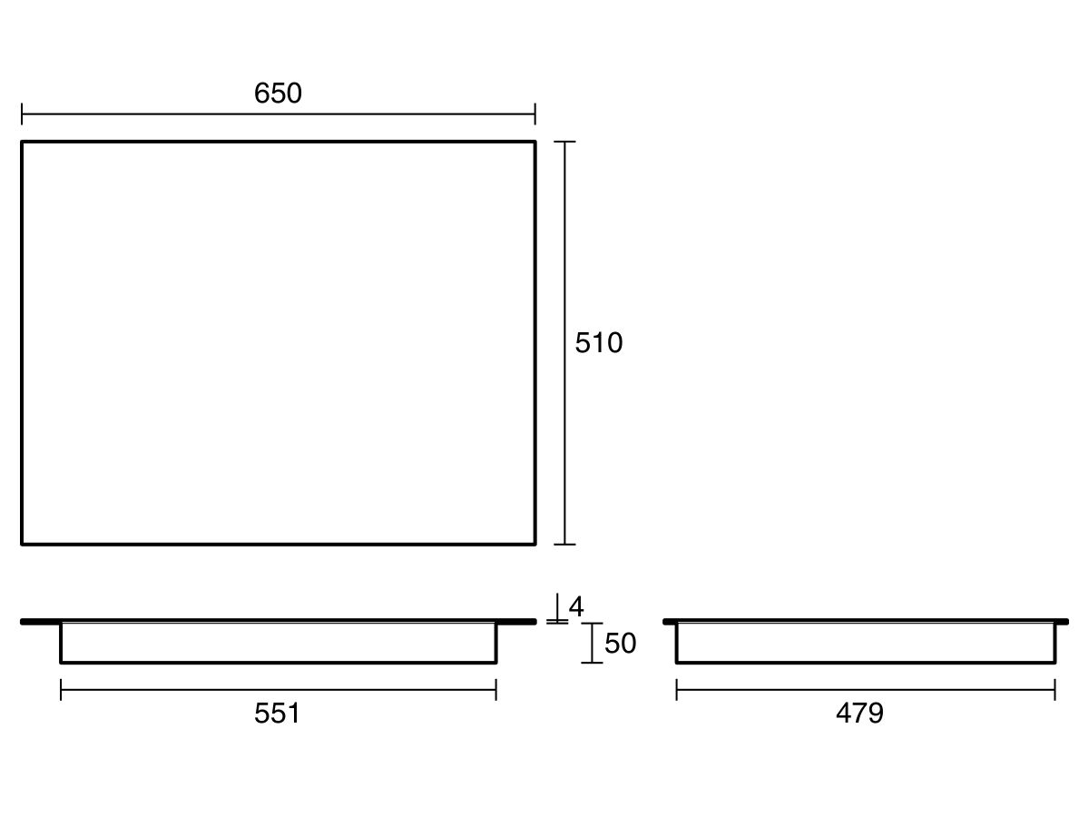 Reece Franke Urban FSM654IBK 60cm Induction Cooktop 4 Zone Black
