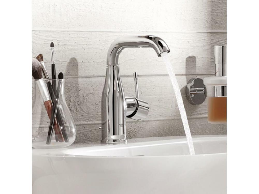 Reece GROHE Essence New Gooseneck Basin Mixer Tap Chrome (5 Star)
