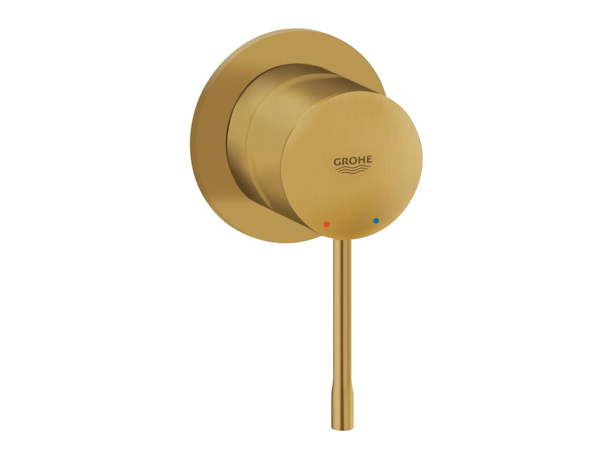 reece GROHE Essence New Shower / Bath Mixer Slim Tap Brushed Cool Sunrise (V2)