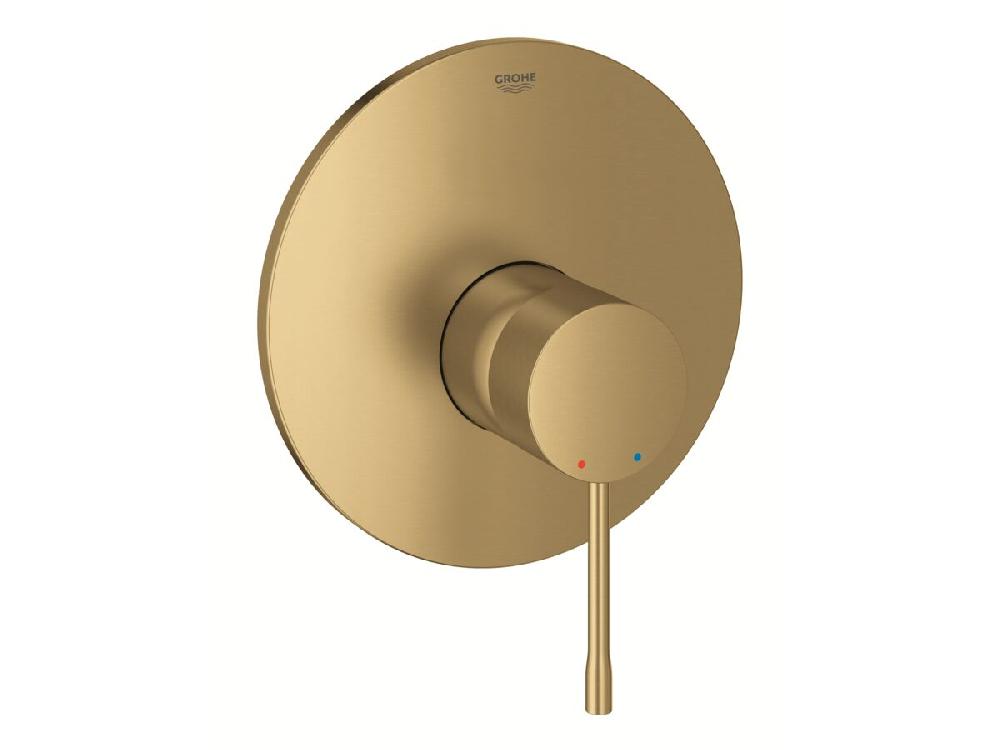 reece GROHE Essence New Shower / Bath Mixer Tap Brushed Cool Sunrise