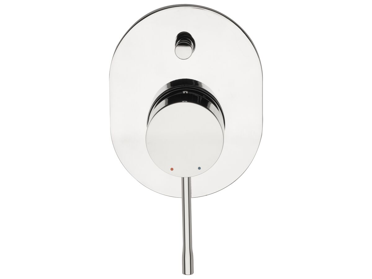 Reece GROHE Essence New Shower / Bath Mixer Tap With Diverter Front Of Wall Trim Set Only Chrome