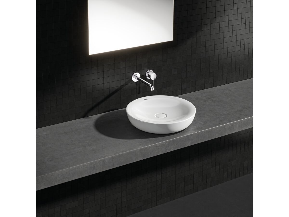 Reece GROHE Essence New Wall Basin Mixer Tap Set 180mm Chrome (5 Star)