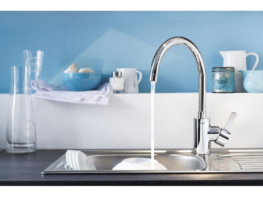 Reece GROHE Eurosmart New Cosmopolitan Sink Mixer Chrome Plated (5 Star) Lead Free