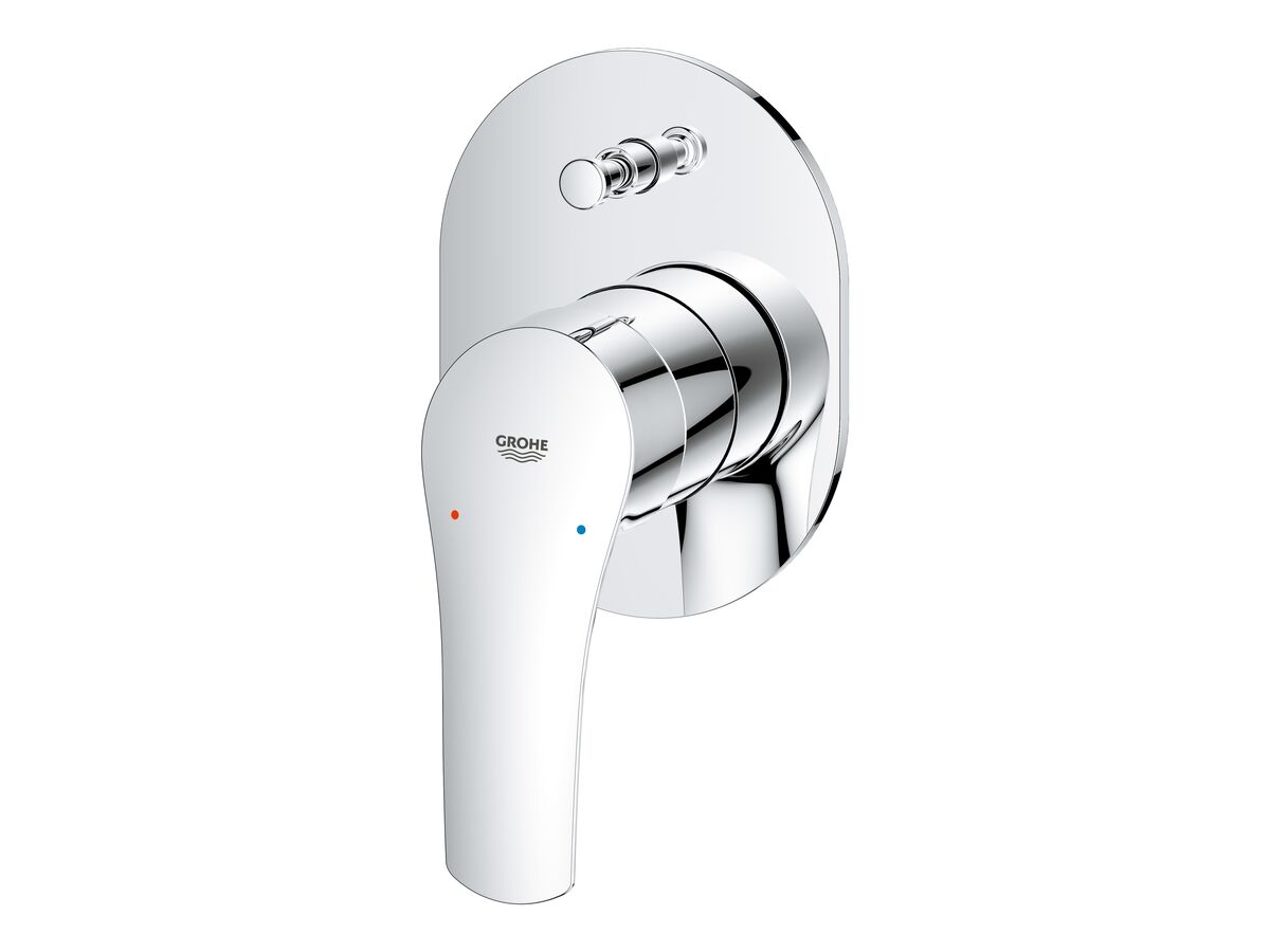 Reece GROHE Eurosmart New Shower Mixer With Diverter Trimset Chrome
