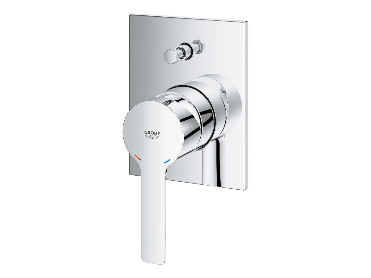 Reece GROHE Lineare New Shower Mixer With Diverter Tap Front Of Wall Trim Set Only Chrome
