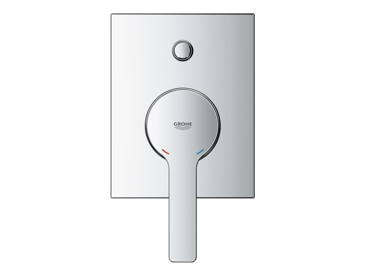 Reece GROHE Lineare New Shower Mixer With Diverter Tap Front Of Wall Trim Set Only Chrome