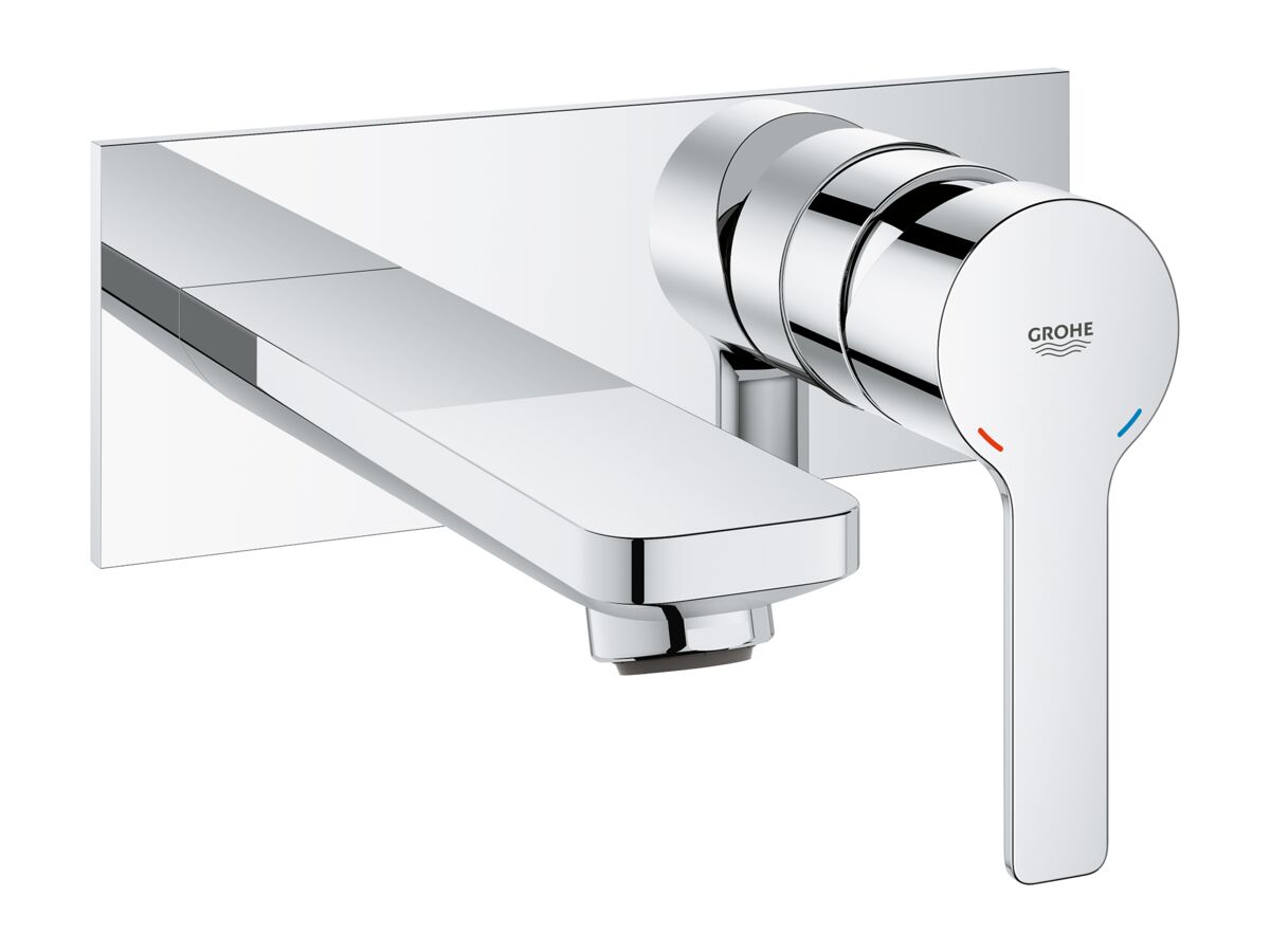 reece GROHE Lineare New Wall Basin Mixer Set 149mm Chrome (5 Star)