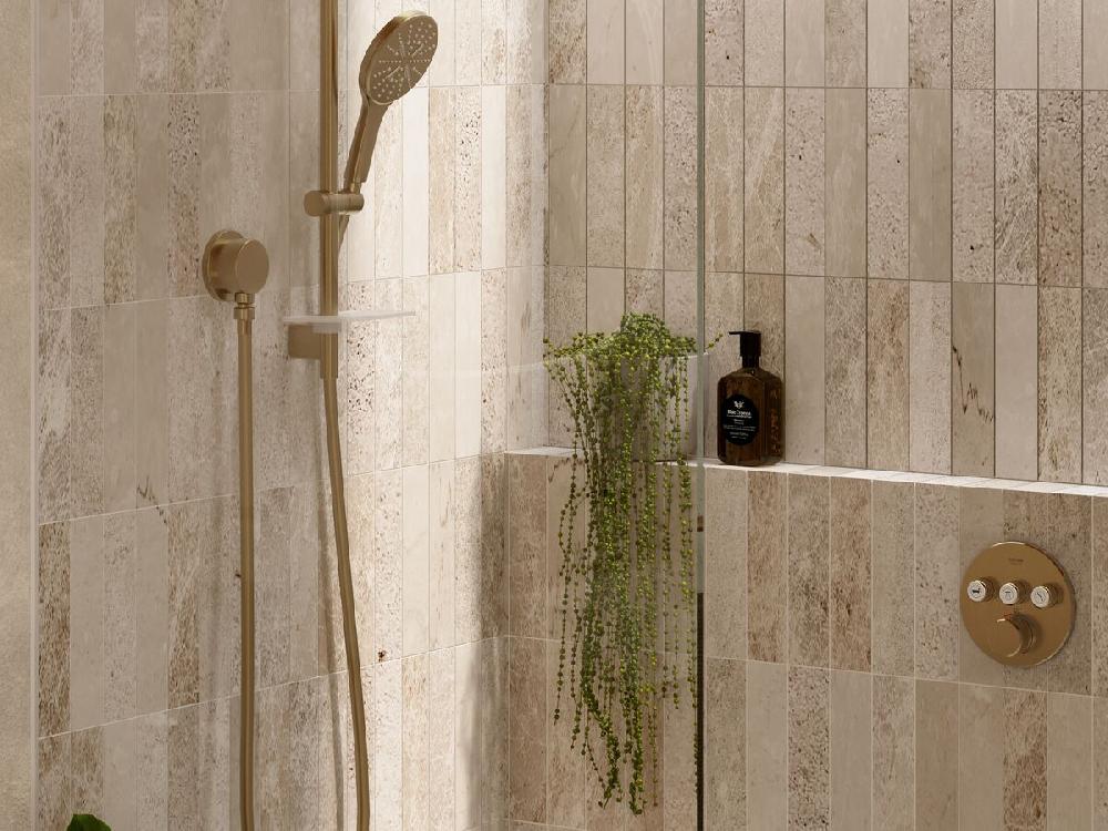 Reece GROHE SmartControl Concealed Thermostatic 3 Button Kit With Install Body Round Brushed Cool Sunrise