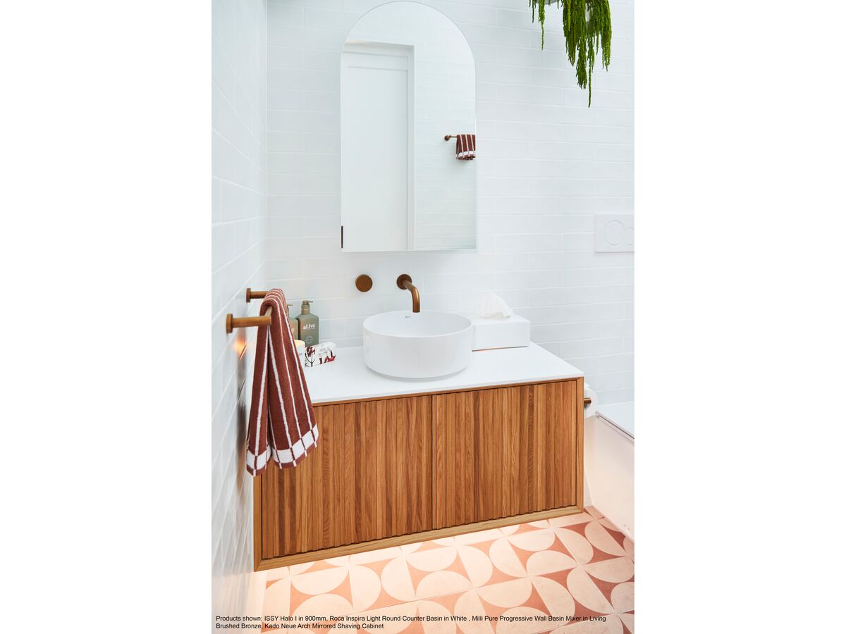 Reece ISSY Halo I 1301-1600mm X 400-500mm X 450mm Custom Vanity Unit With 4 Doors & Internal Shelf