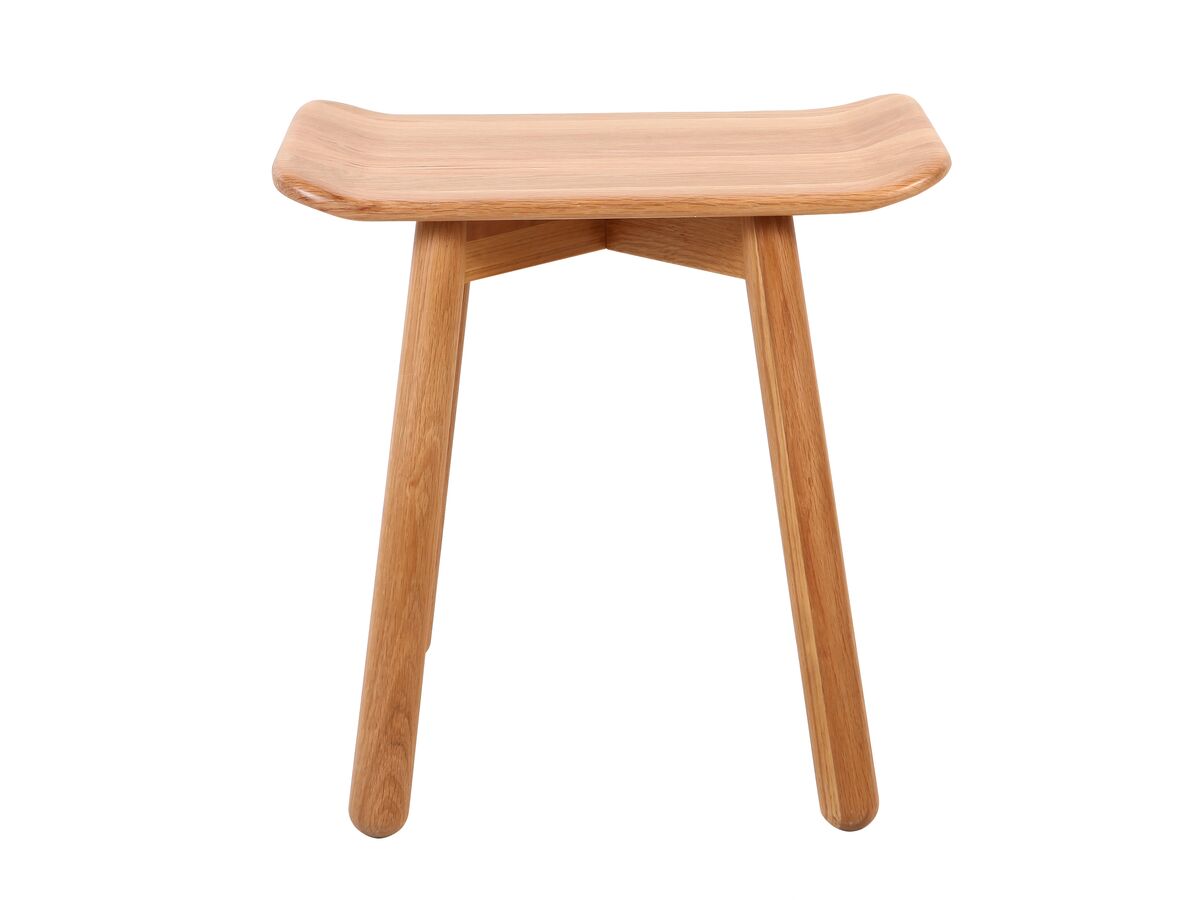 Reece Kado Arc Timber Bathroom Accessories Pack 2 Piece (Bath Rack & Stool) American Oak