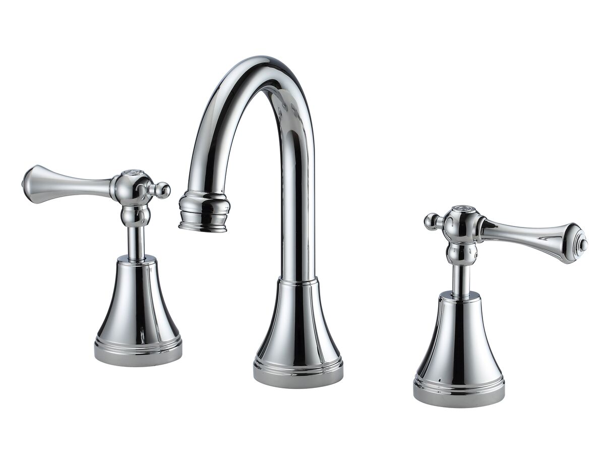 reece Kado Era Basin Set Fixed Lever Handle Chrome (5 Star)