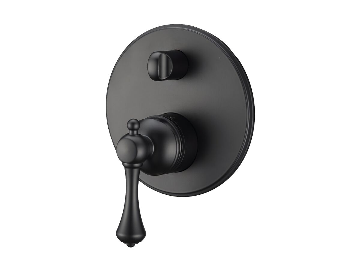 reece Kado Era Shower Mixer with Diverter Matte Black
