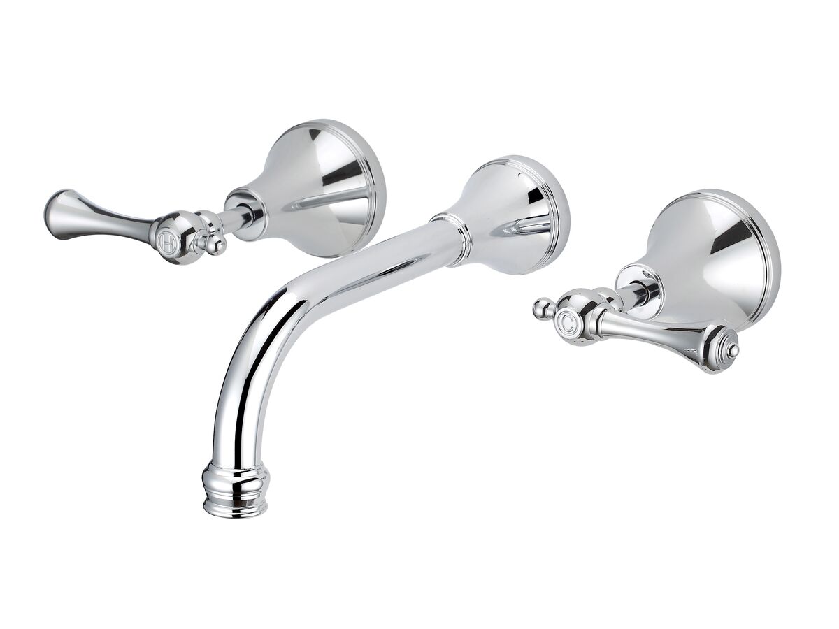 reece Kado Era Wall Basin Set 200mm Lever Handle Chrome (5 Star)