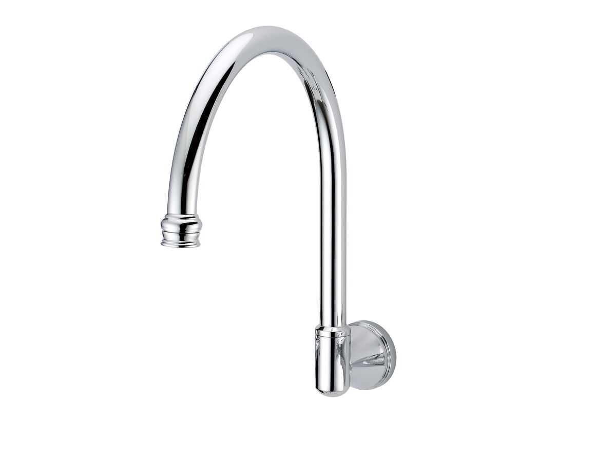 reece Kado Era Wall Gooseneck Sink Outlet Chrome (5 Star)