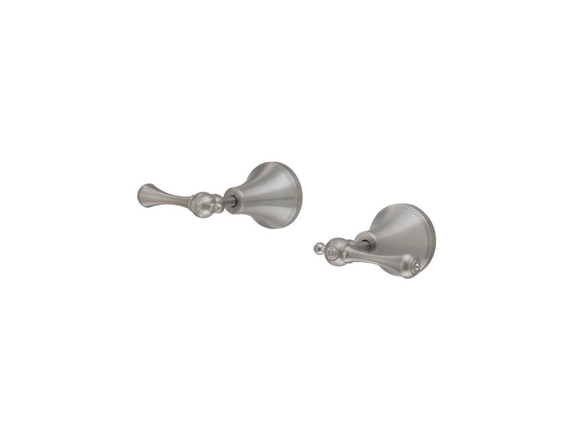reece Kado Era Wall Top Assemblies Lever Handle Brushed Nickel