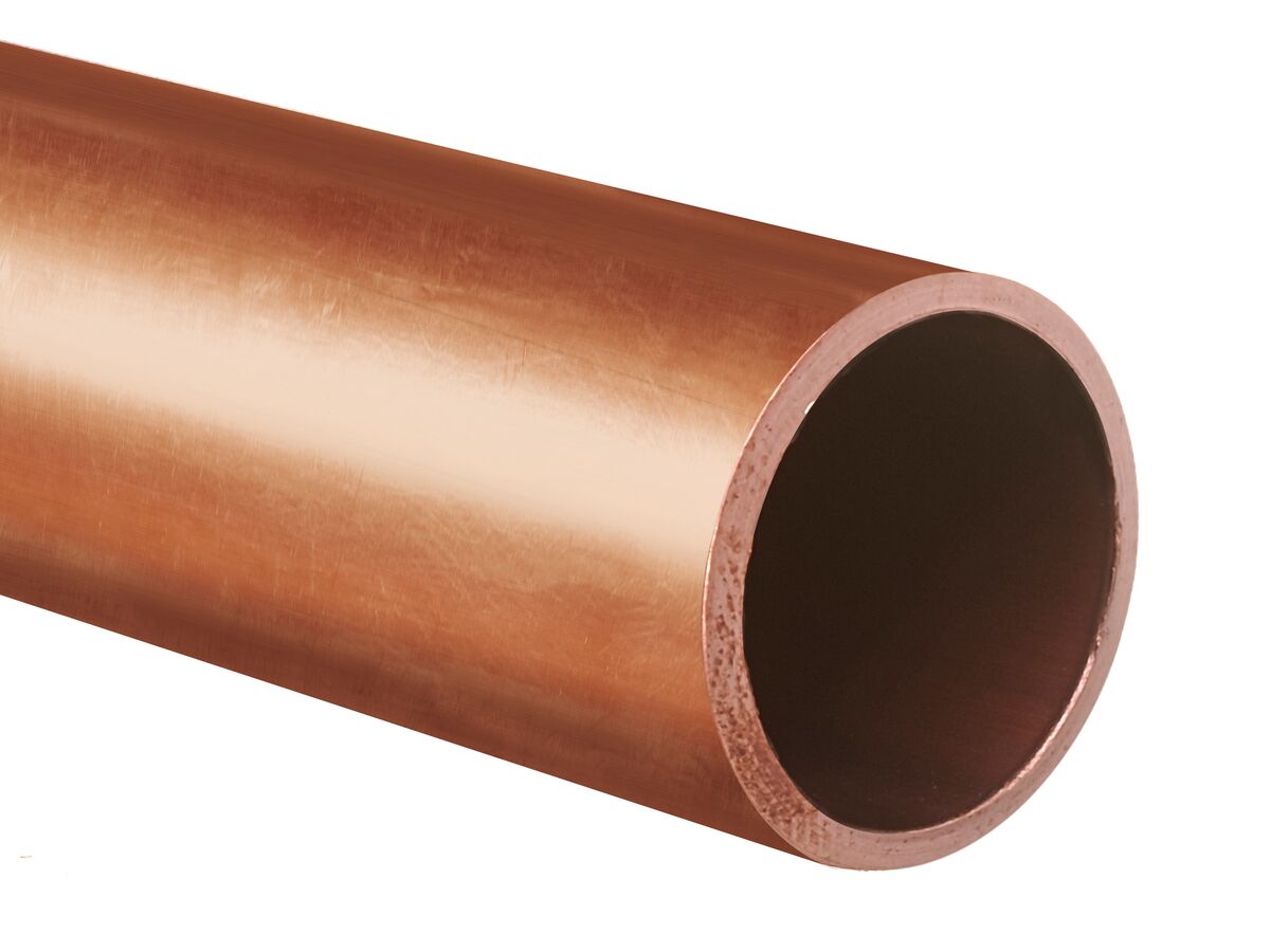 reece Kembla Hard Drawn Copper Tube 20mm x 1.02mm x 6mtr Plain Type B