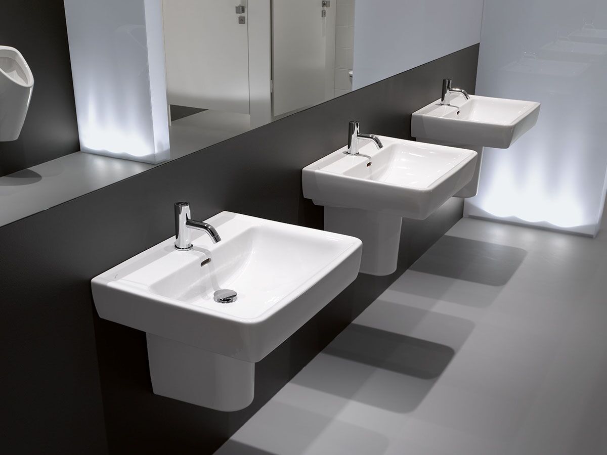 Reece LAUFEN Pro A Wall Basin With Fixings 1 Taphole 550 X 480mm White