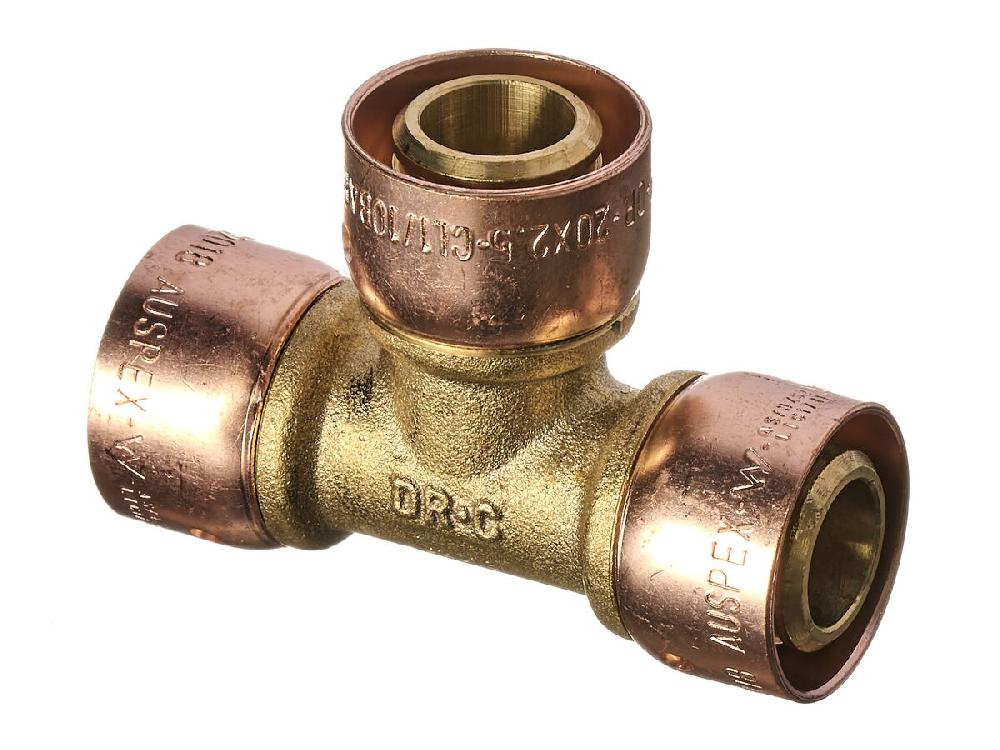 reece Lead Free Auspex Tee P-P-P 20mm x 20mm x 20mm