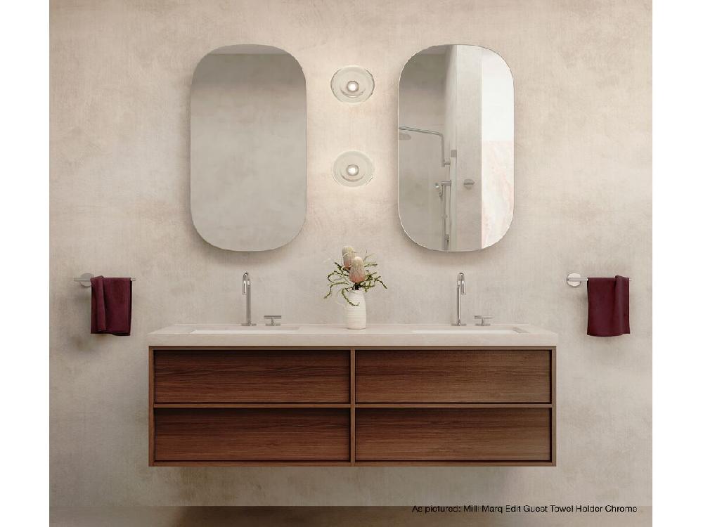 Reece Milli Etch Progressive Hob Basin Mixer Tap Set Chrome (6 Star) Lead Free