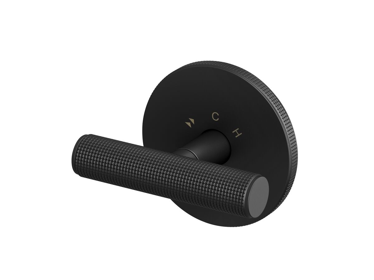 reece Milli Etch Progressive Shower Mixer Tap Matte Black Lead Free