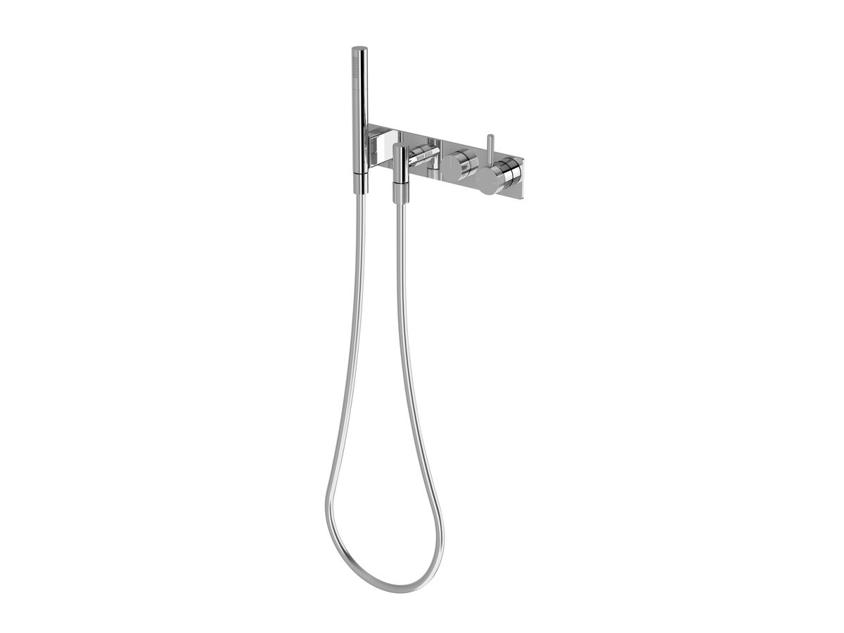 reece Milli Etch Shower Mixer Tap System with Handshower Chrome (3 Star)