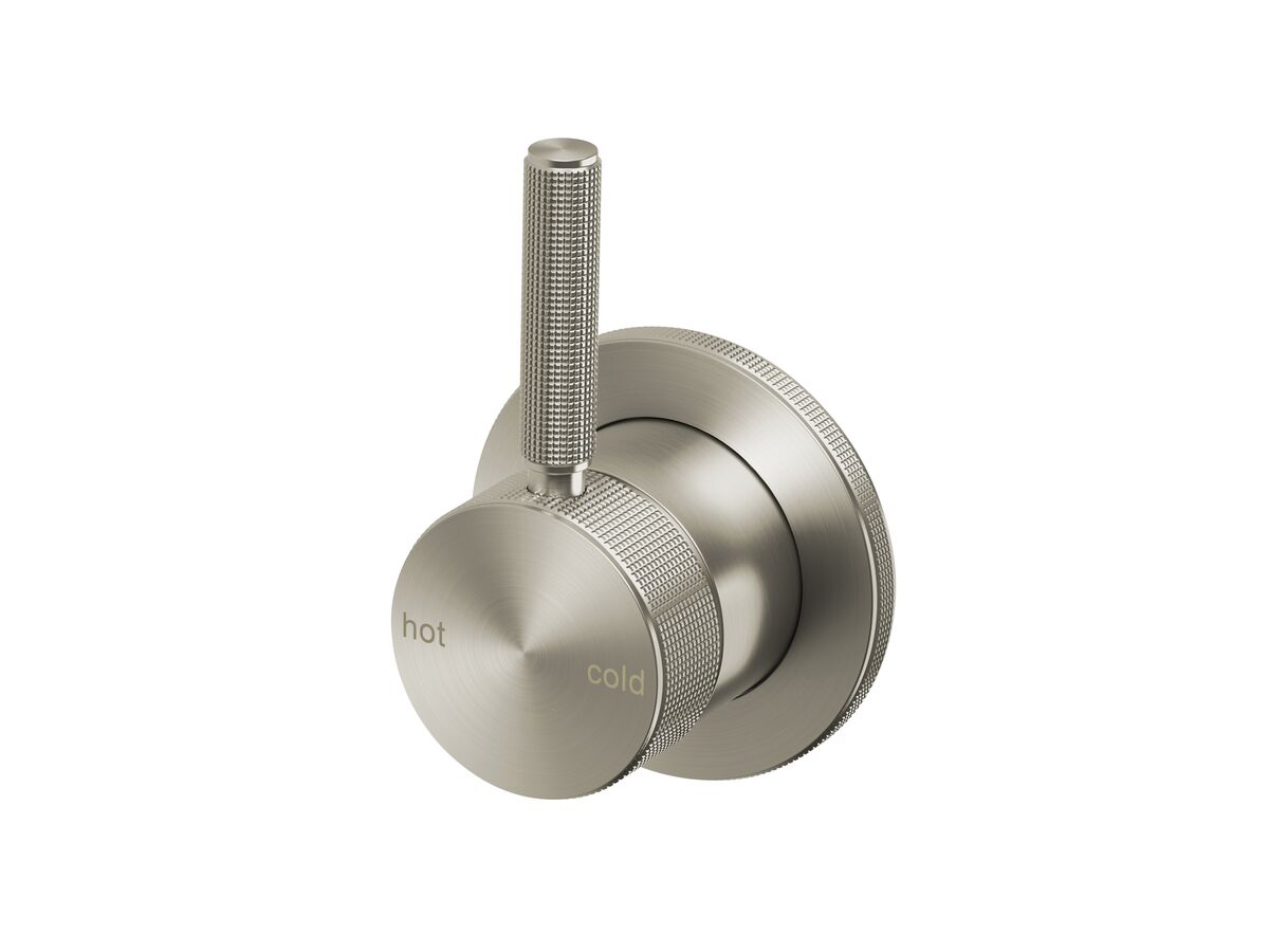 Reece Milli Etch Shower Mixer Tap Trimset Brushed Nickel Lead Free