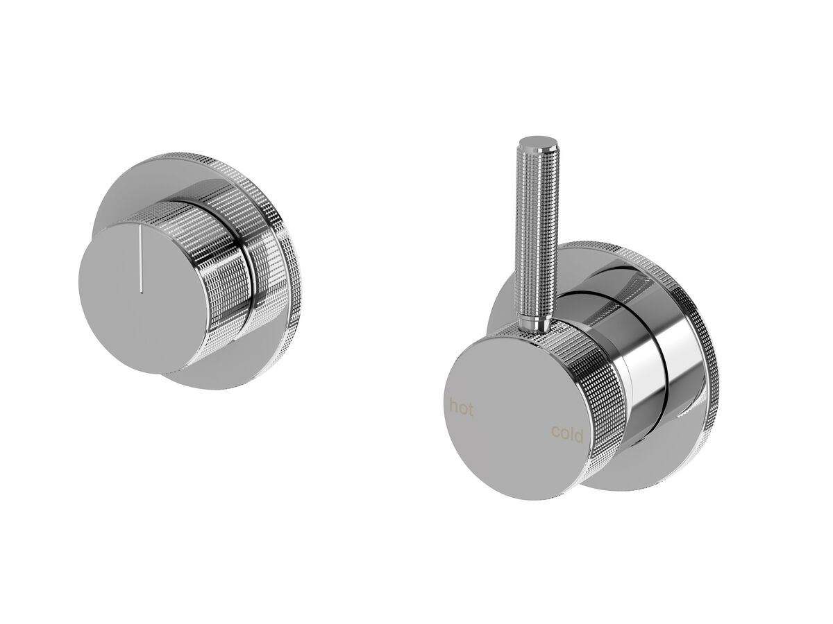 reece Milli Etch Shower Mixer Tap with Diverter Chrome Lead Free