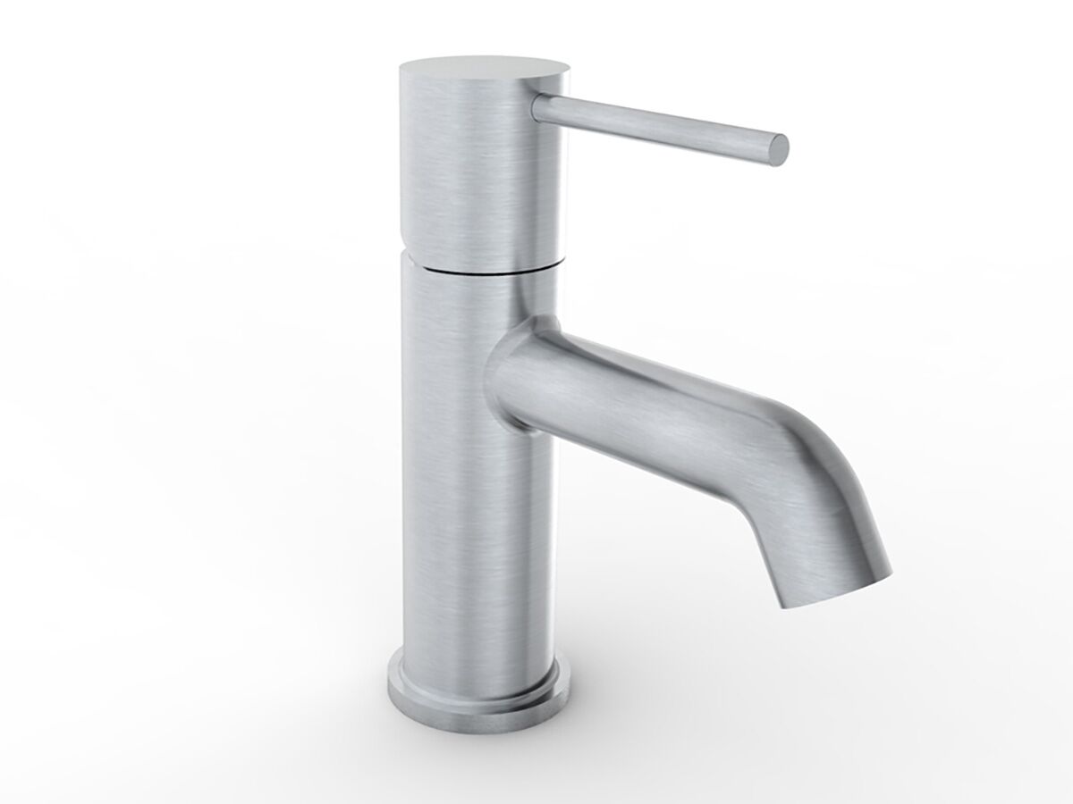 reece Milli Inox Basin Mixer Tap Stainless Steel (5 Star)