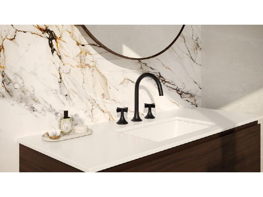 Reece Milli Oria Cross Basin Set PVD Matte Black (5 Star)