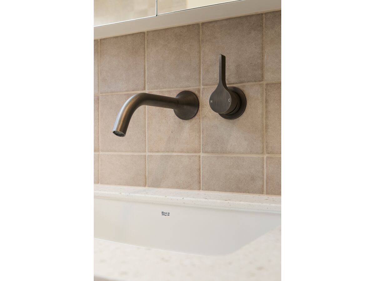 Reece Milli Oria Shower/Bath Wall Mixer PVD Brushed Gunmetal