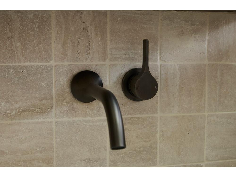 Reece Milli Oria Shower/Bath Wall Mixer PVD Brushed Gunmetal