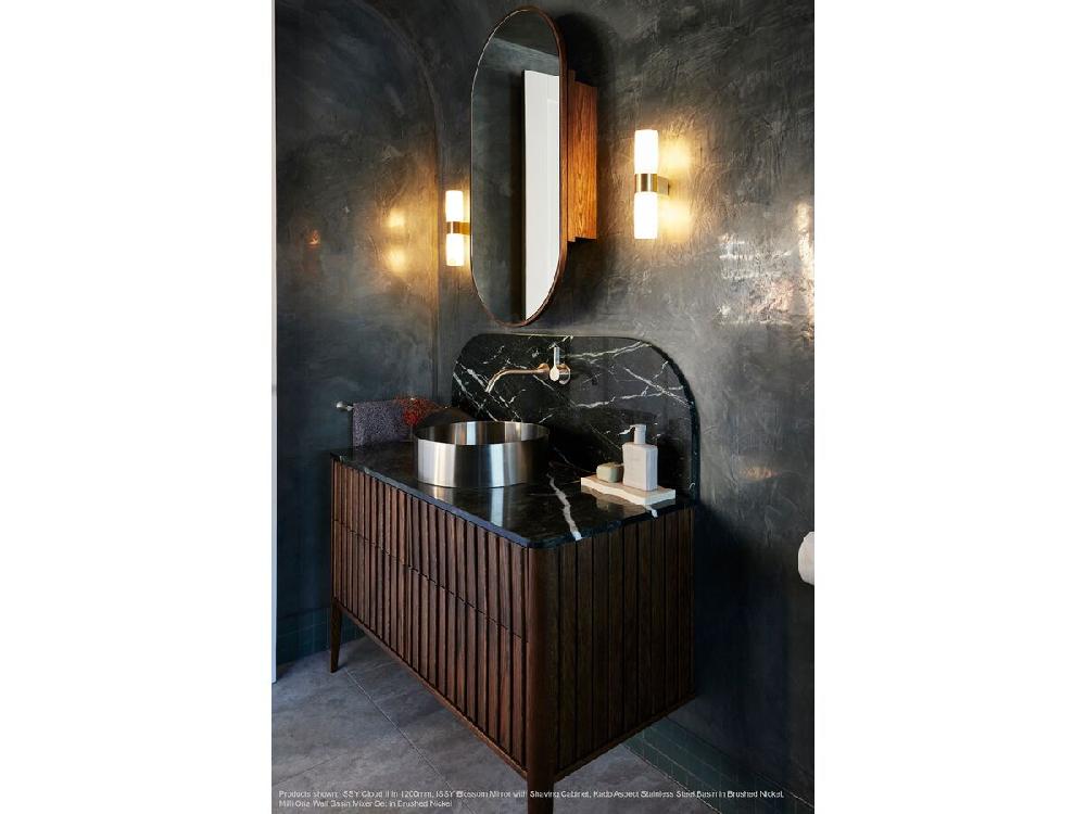 Reece Milli Oria Wall Basin Mixer Outlet System 165mm PVD Brushed Gold (5 Star)